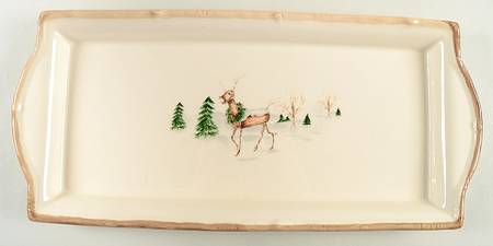 Christmas Twig Bread Tray