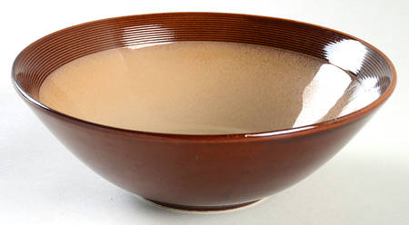 Allure Brown Soup/Cereal Bowl