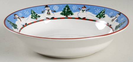 Holiday Trio Coupe Soup Bowl