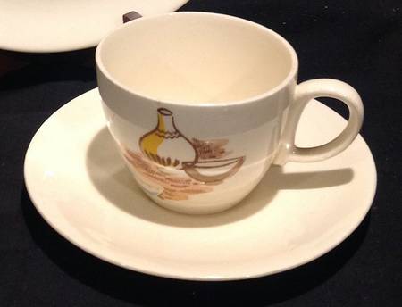 SLM432 Flat Cup & Saucer Set