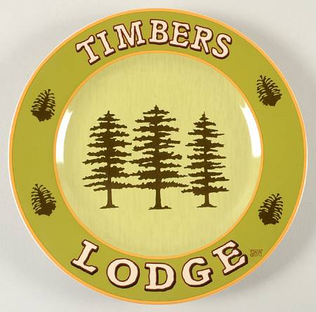 Hunting Season Salad Plate