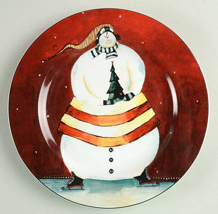 Breaking the Ice Salad Plate
