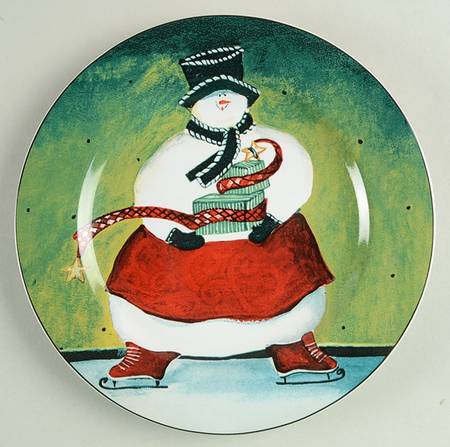 Breaking the Ice Salad Plate