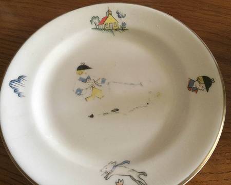 SHO409 Child's Plate