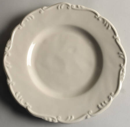 Savannah White Dinner Plate