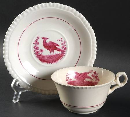 2-7832 Footed Cup & Saucer Set
