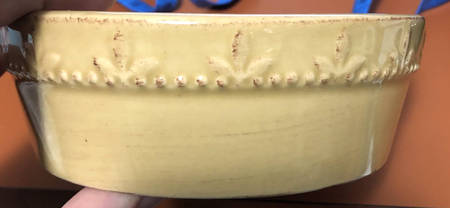 Sorrento Olive Extra Small Pet Bowl