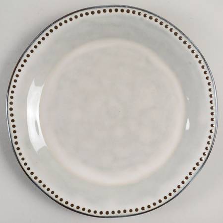 Cyprus White Salad Plate