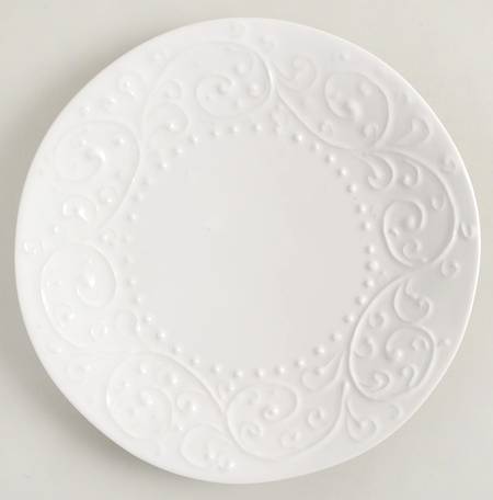 SWZ2 White Salad Plate