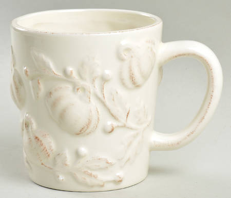 Pumpkin White Mug