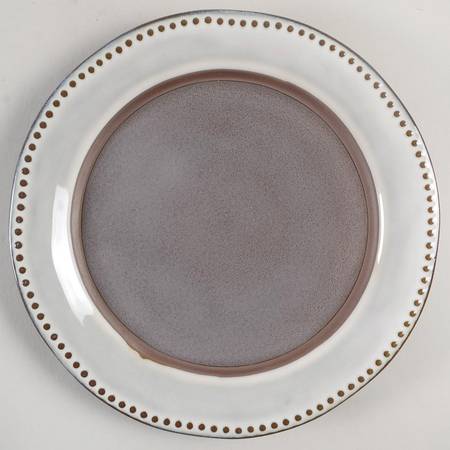 Ruvo Gray Salad Plate
