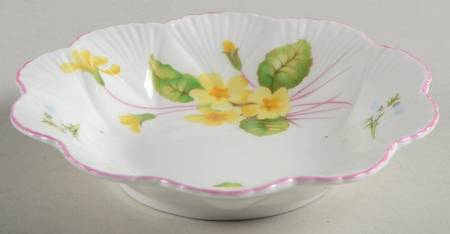 Primrose (Dainty Shape, Pink Trim) by Shelley