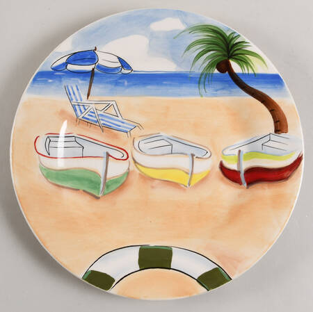 SLJ4 Dinner Plate by Stone Lite