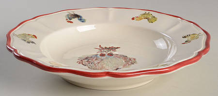 Jacques Pepin Large Rim Soup Bowl