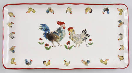 Jacques Pepin 16" Rectangular Serving Platter