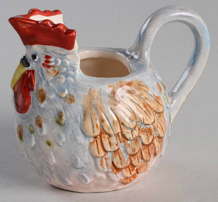 Jacques Pepin Figural Creamer