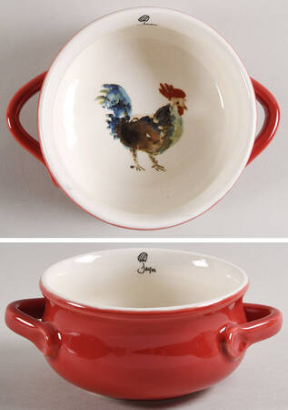 Jacques Pepin Individual Handled Soup Bowl