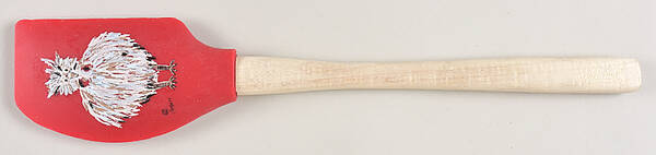 Jacques Pepin Silicone & Wood Spatula