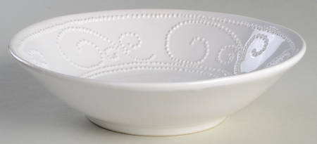 SWZ1 White 9" Individual Pasta Bowl
