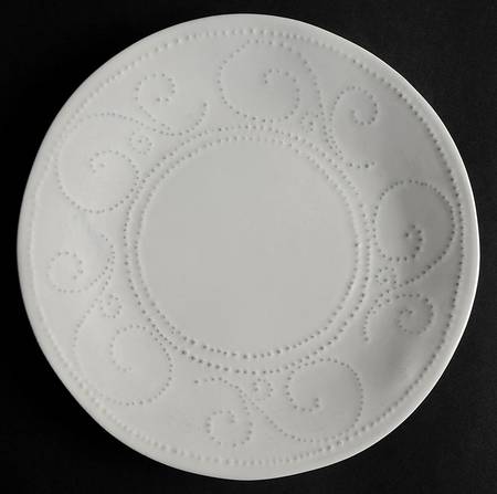 SWZ1 White Salad Plate