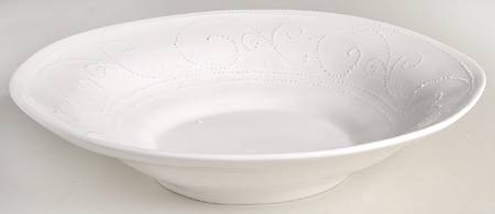 SWZ1 White 16" Pasta Serving Bowl