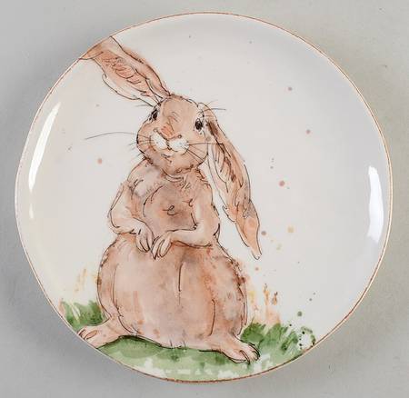 Easter Bunny Salad Plate