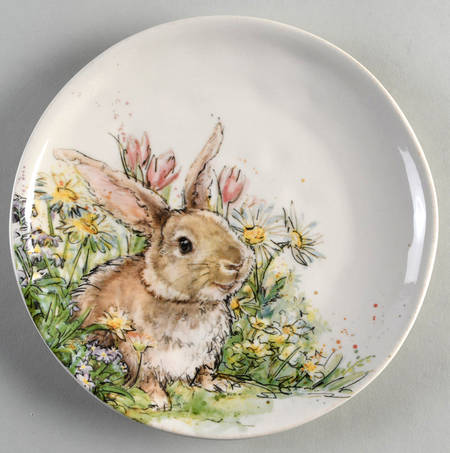 Easter Bunny Salad Plate