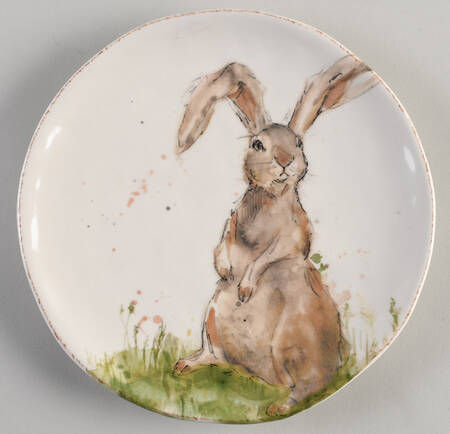 Easter Bunny Salad Plate
