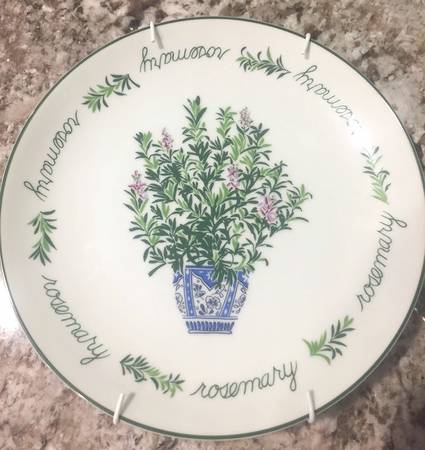 Just Herbs Salad Plate