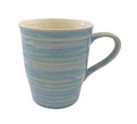 Reactive Swirl Blue Mug