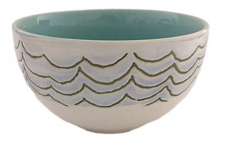Coastal Sketchbook Soup/Cereal Bowl