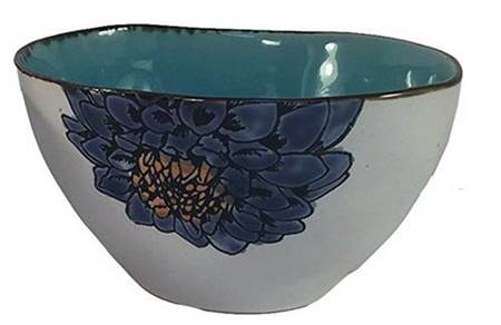 Peonies Gilly Flower Soup/Cereal Bowl