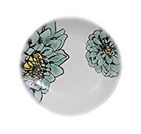 Peonies Gilly Flower Appetizer Plate