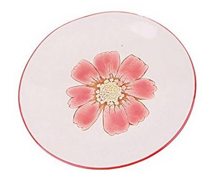 Vibrant Daisy Appetizer Plate