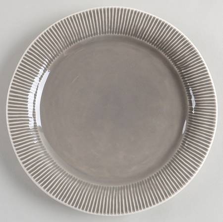 Chromatic Gray Salad Plate