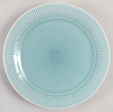 Chromatic Aqua Salad Plate