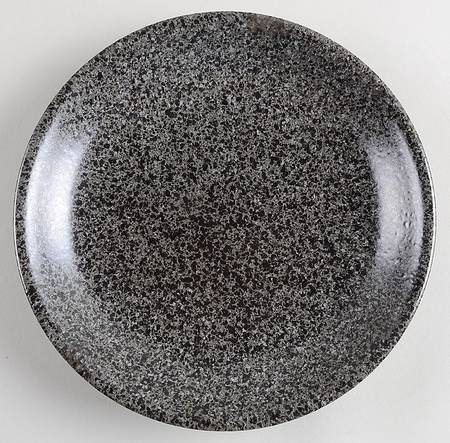 Olympus Black Salad Plate
