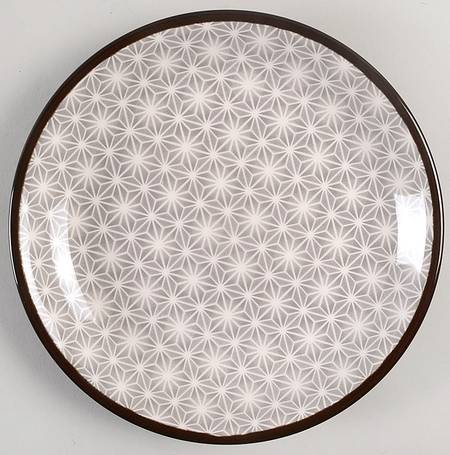 Celestial Gray Salad Plate
