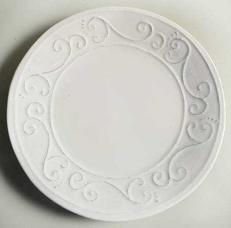 SWZ10 White Salad Plate