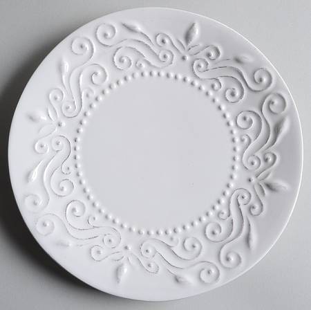 SWZ13 White Salad Plate