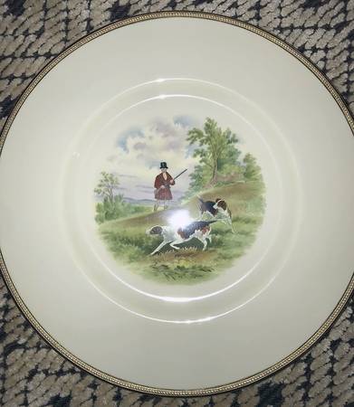 Hunting Scenes Dinner Plate