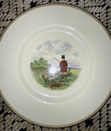 Hunting Scenes Dinner Plate