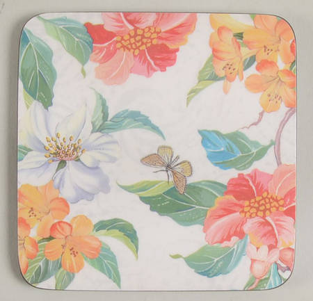 Maui Square Corkback Coaster