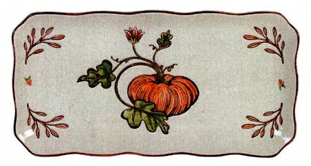 Pumpkin Fields 13" Oblong Tray