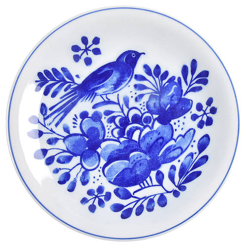 Delft Garden Dessert/Pie Plate