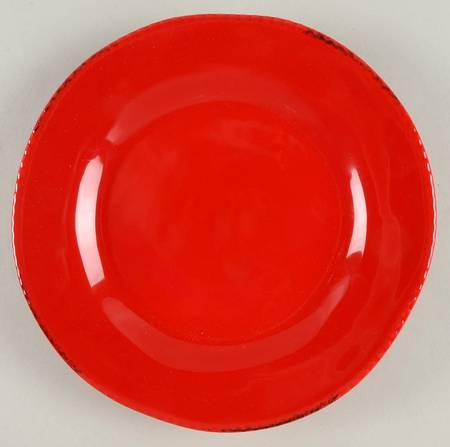 SWZ12 Red Salad Plate