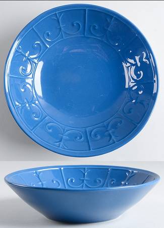 SWZ4-Blue Soup/Cereal Bowl