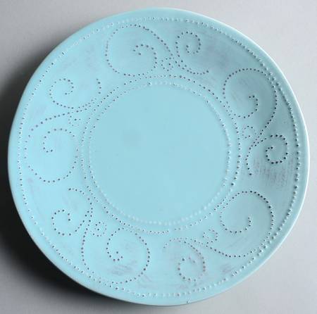 SWZ1 Aqua Salad Plate