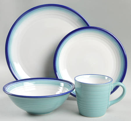 Avalon Aqua 4 Piece Place Setting