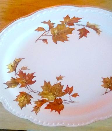 Autunm Leaves Dinner Plate